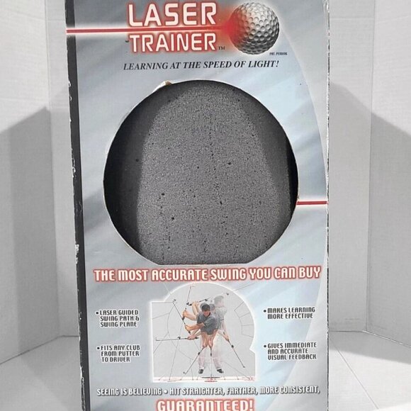 Golf Laser Trainer, 2 laser trainer diodes, graphic mat, video & booklet. - Picture 10 of 11